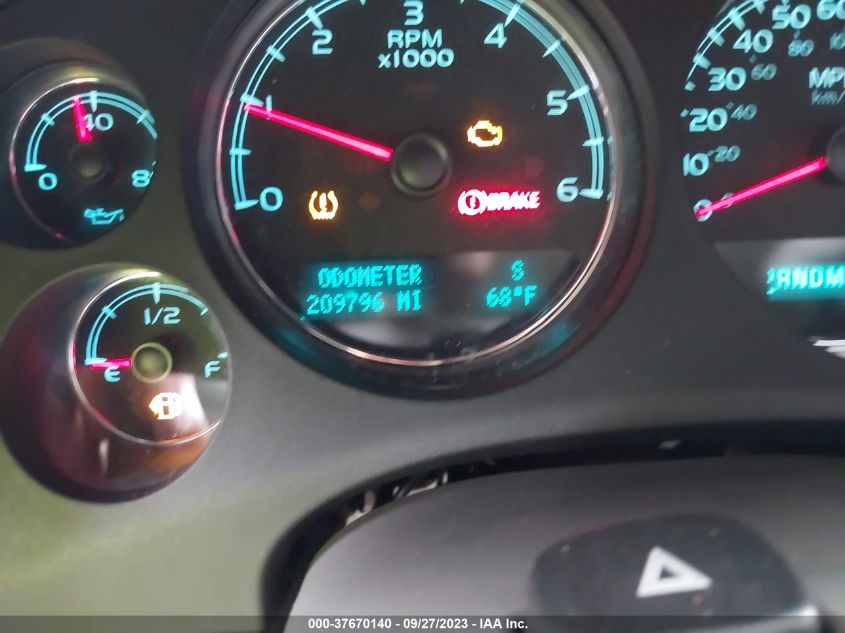 2013 CHEVROLET SILVERADO 1500 LTZ - 3GCPKTE7XDG204323