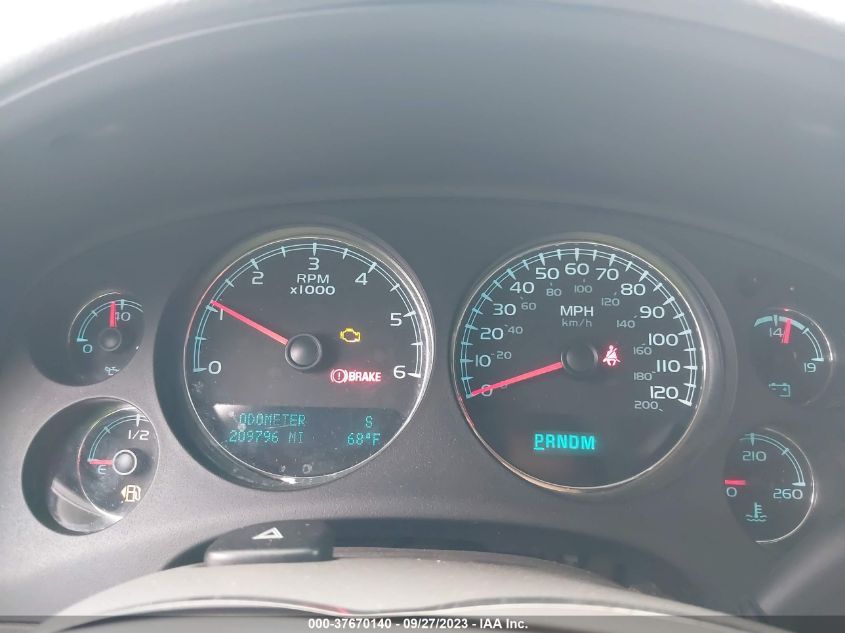 2013 CHEVROLET SILVERADO 1500 LTZ - 3GCPKTE7XDG204323