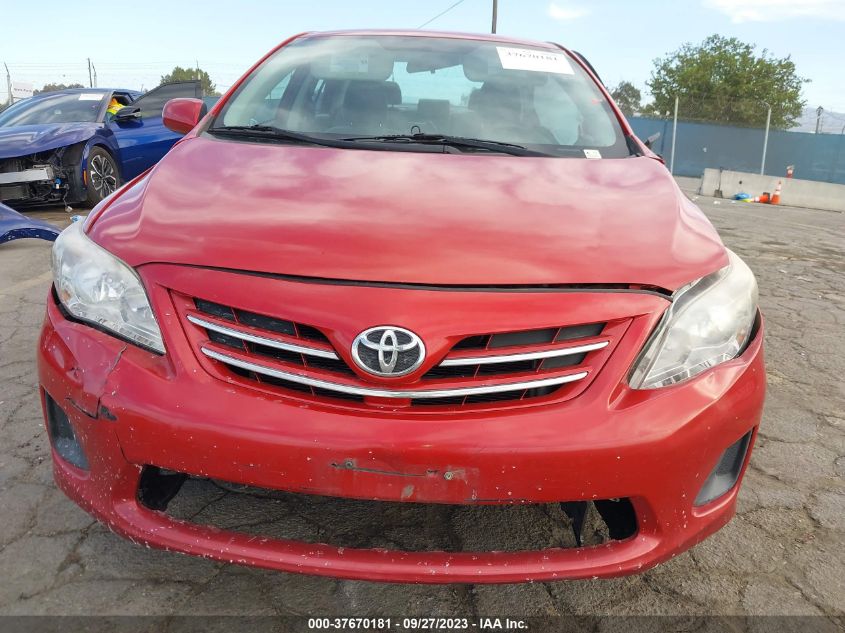 2013 TOYOTA COROLLA L/LE/S - 2T1BU4EE1DC007608