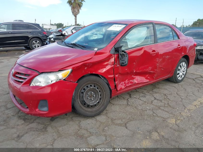 2013 TOYOTA COROLLA L/LE/S - 2T1BU4EE1DC007608