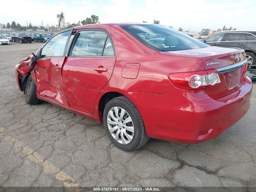 2013 TOYOTA COROLLA L/LE/S - 2T1BU4EE1DC007608