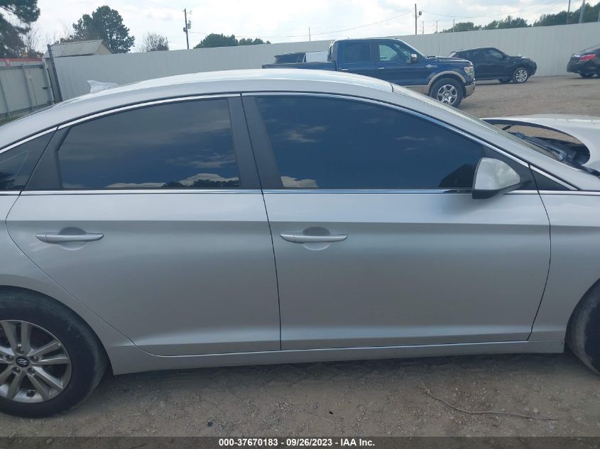 2017 HYUNDAI SONATA 2.4L - 5NPE24AFXHH551982