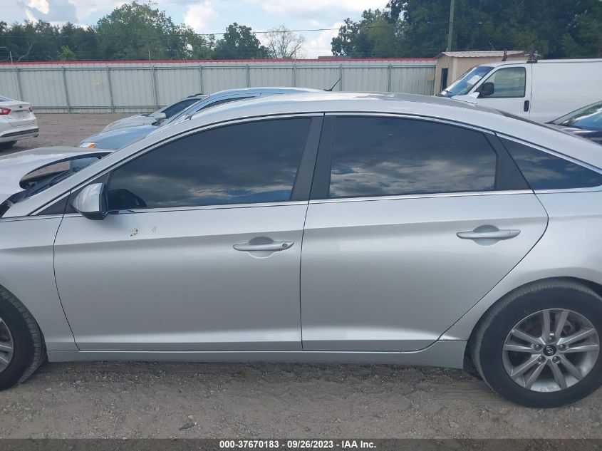 2017 HYUNDAI SONATA 2.4L - 5NPE24AFXHH551982