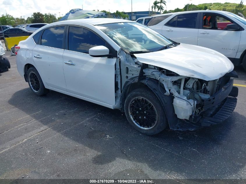 2015 NISSAN SENTRA S/SV/SR/SL - 3N1AB7AP8FY322552