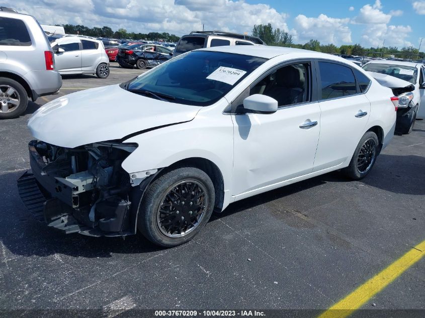 2015 NISSAN SENTRA S/SV/SR/SL - 3N1AB7AP8FY322552