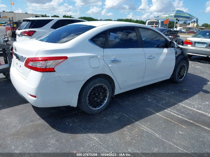 2015 NISSAN SENTRA S/SV/SR/SL - 3N1AB7AP8FY322552