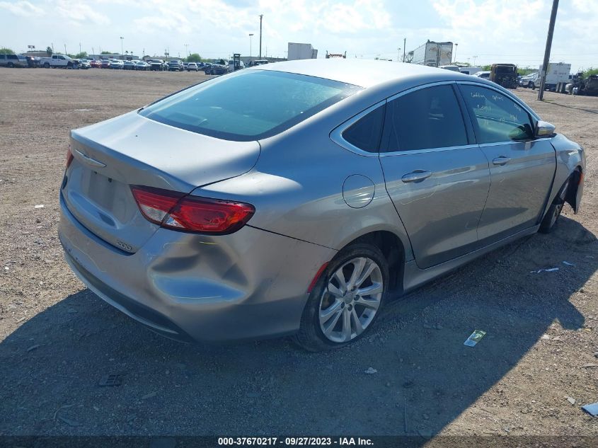 2015 CHRYSLER 200 LIMITED - 1C3CCCAB8FN562640