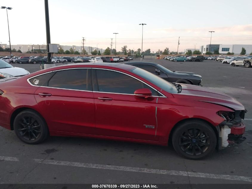 2018 FORD FUSION ENERGI TITANIUM - 3FA6P0SU9JR205071