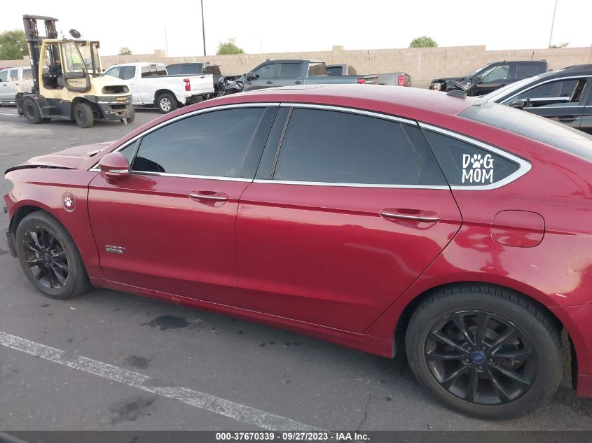 2018 FORD FUSION ENERGI TITANIUM - 3FA6P0SU9JR205071