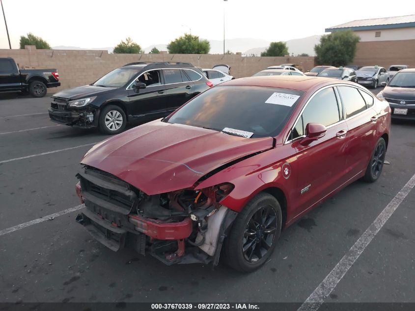 2018 FORD FUSION ENERGI TITANIUM - 3FA6P0SU9JR205071