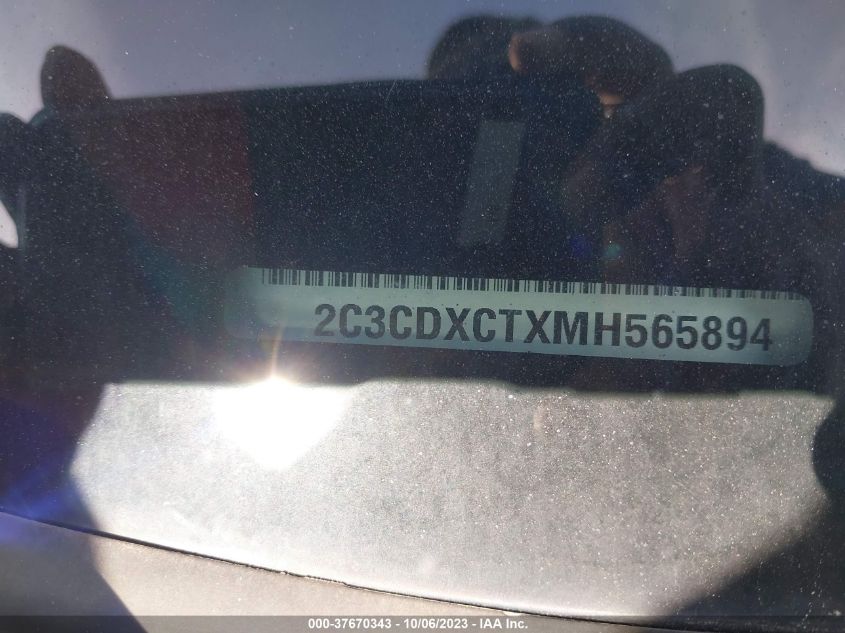 2021 DODGE CHARGER R/T - 2C3CDXCTXMH565894