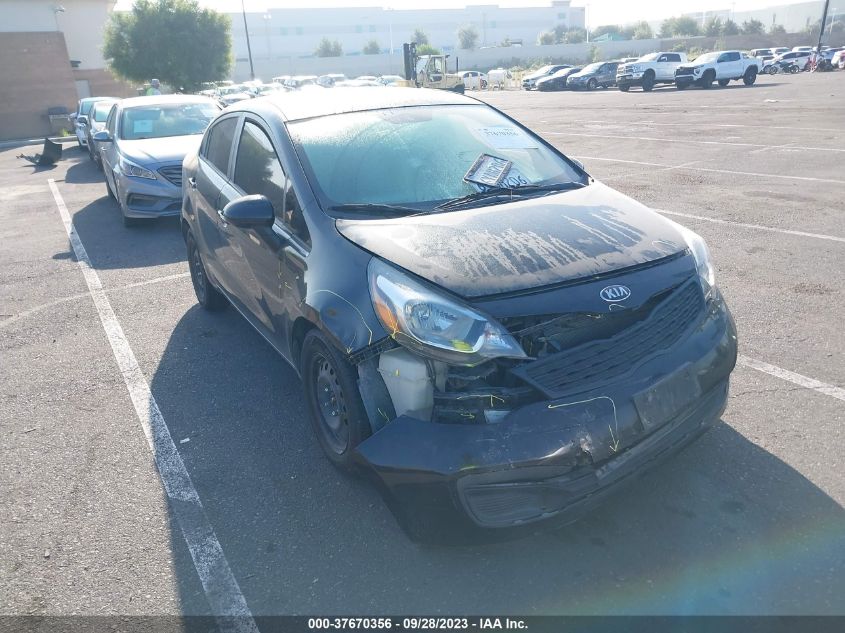 2013 KIA RIO LX - KNADM4A37D6163833