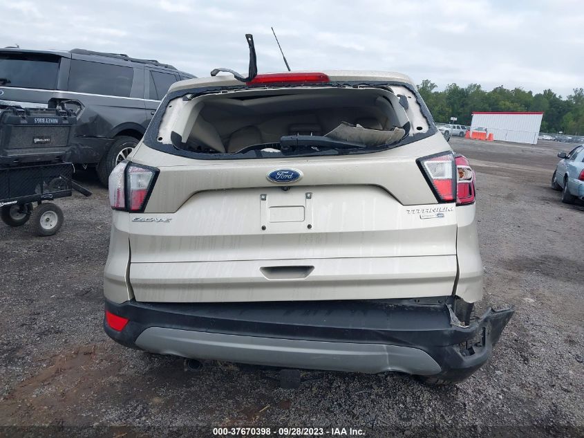 2017 FORD ESCAPE TITANIUM - 1FMCU9J99HUE87380