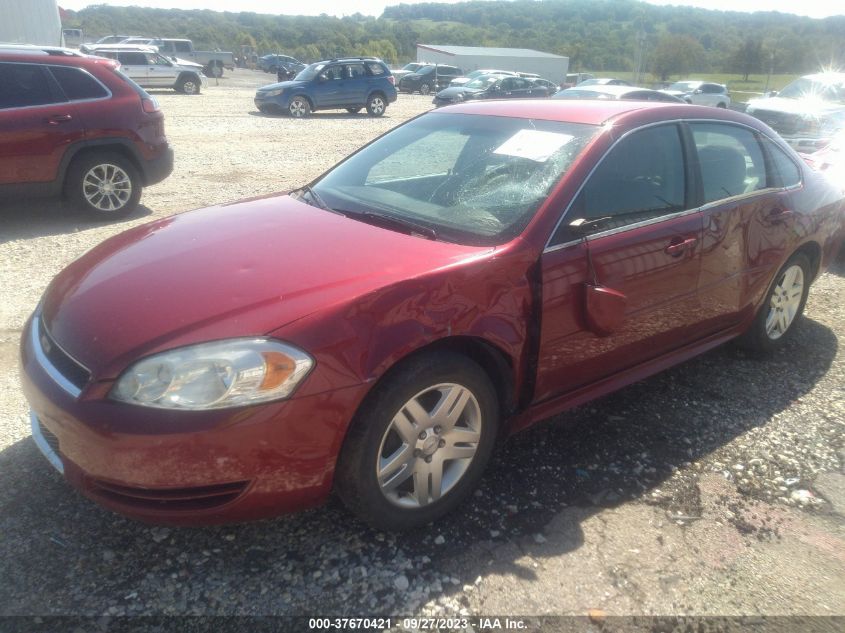 2013 CHEVROLET IMPALA LT - 2G1WB5E37D1185879