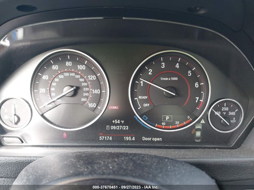 2015 BMW 3 SERIES 328I XDRIVE - WBA3B5G58FNS18024