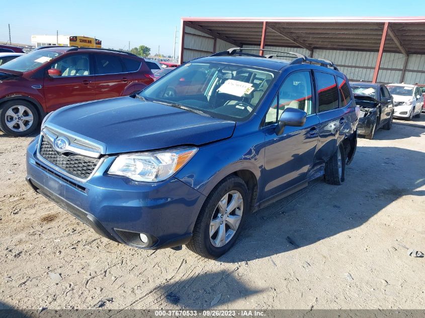 2014 SUBARU FORESTER 2.5I LIMITED - JF2SJAJC4EH529451