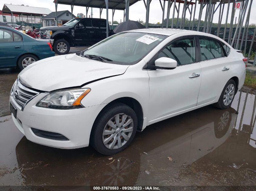 2014 NISSAN SENTRA SV - 3N1AB7AP3EL649369