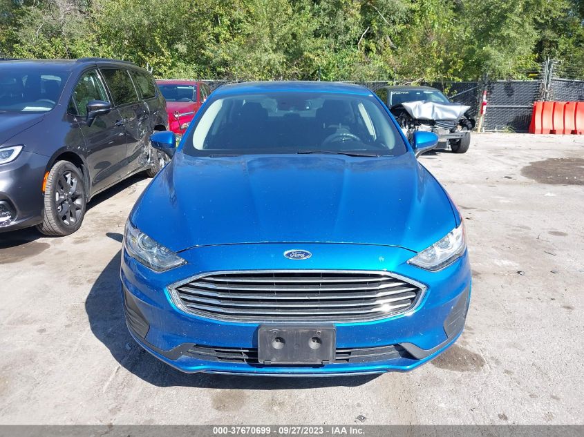 2019 FORD FUSION SE - 3FA6P0HD9KR226656