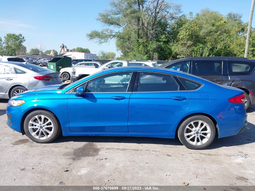 2019 FORD FUSION SE - 3FA6P0HD9KR226656