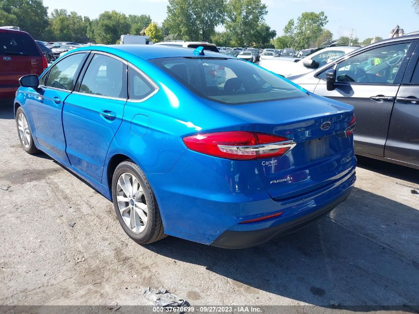 2019 FORD FUSION SE - 3FA6P0HD9KR226656