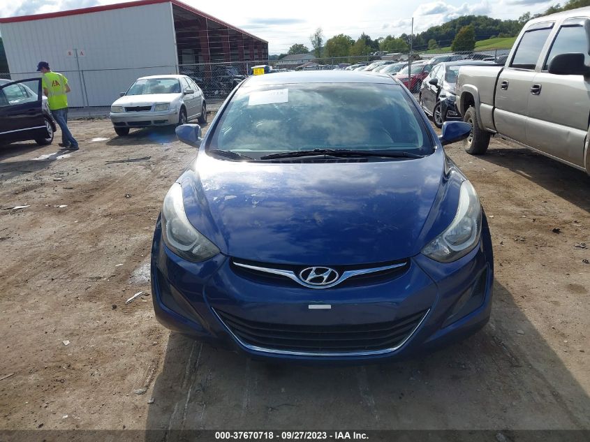 2016 HYUNDAI ELANTRA SE - 5NPDH4AE8GH668184