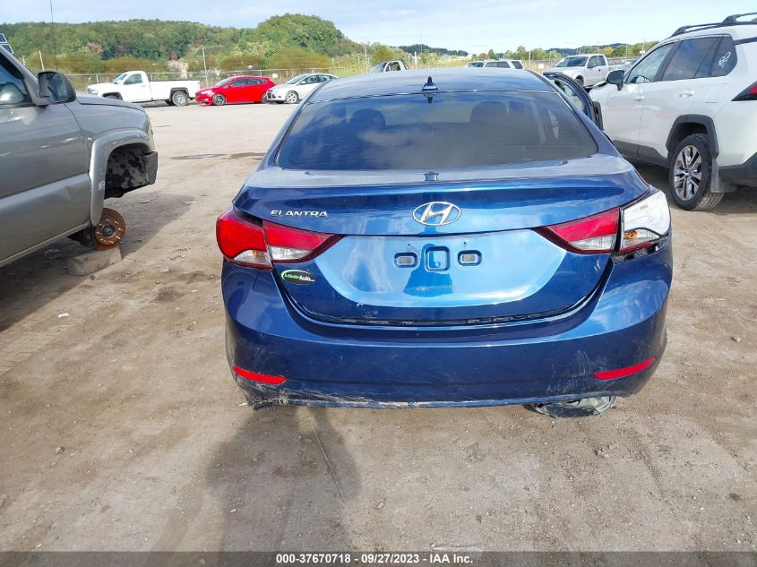 2016 HYUNDAI ELANTRA SE - 5NPDH4AE8GH668184