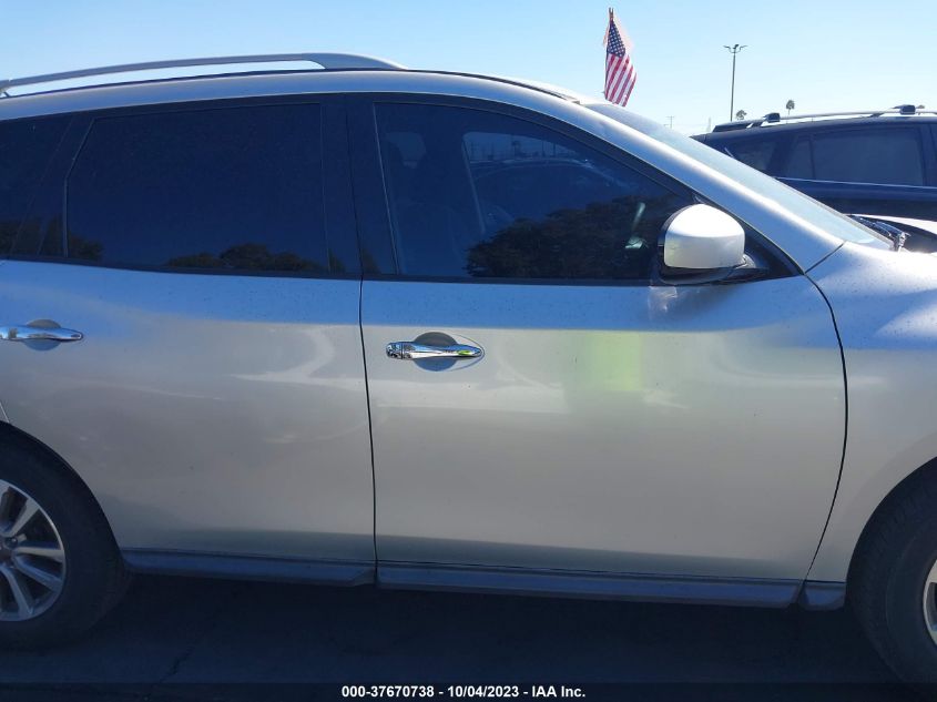 2013 NISSAN PATHFINDER SV - 5N1AR2MM3DC649343