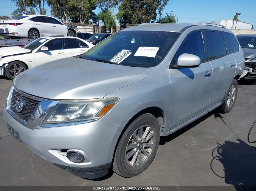 2013 NISSAN PATHFINDER SV - 5N1AR2MM3DC649343