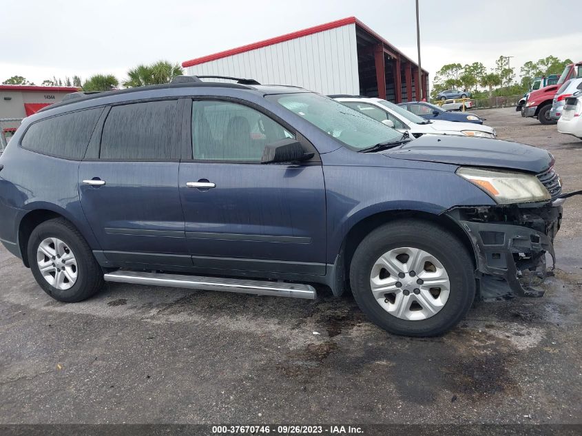 2014 CHEVROLET TRAVERSE LS - 1GNKRFED5EJ136789