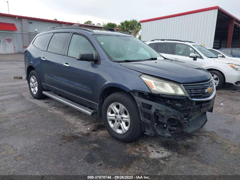 2014 CHEVROLET TRAVERSE LS - 1GNKRFED5EJ136789