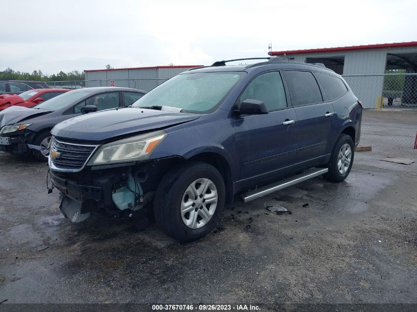 2014 CHEVROLET TRAVERSE LS - 1GNKRFED5EJ136789