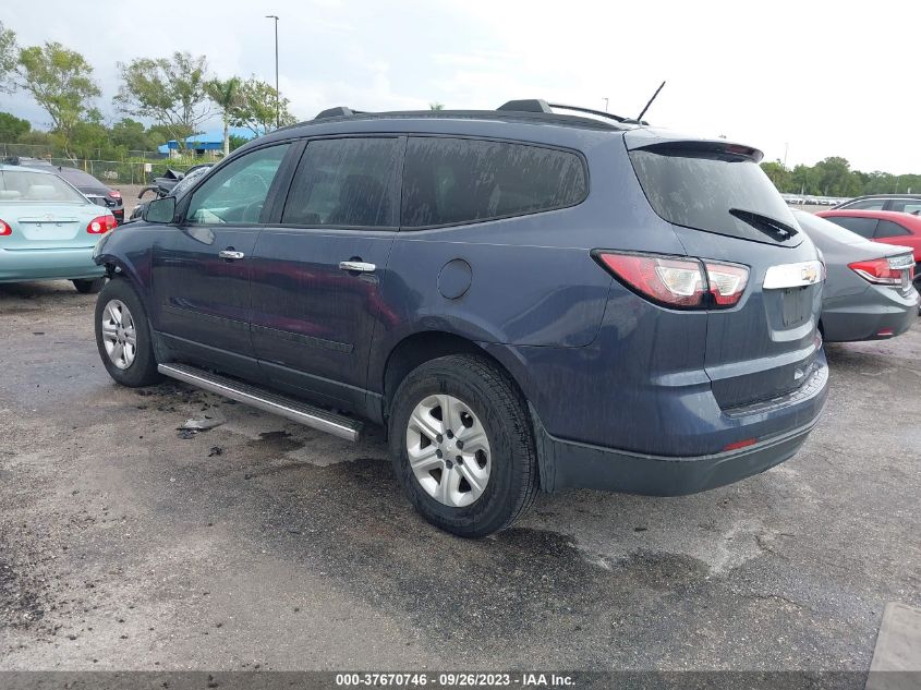 2014 CHEVROLET TRAVERSE LS - 1GNKRFED5EJ136789