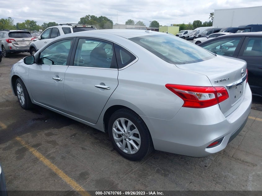 VIN 3N1AB7AP1KY342197 2019 NISSAN SENTRA SV