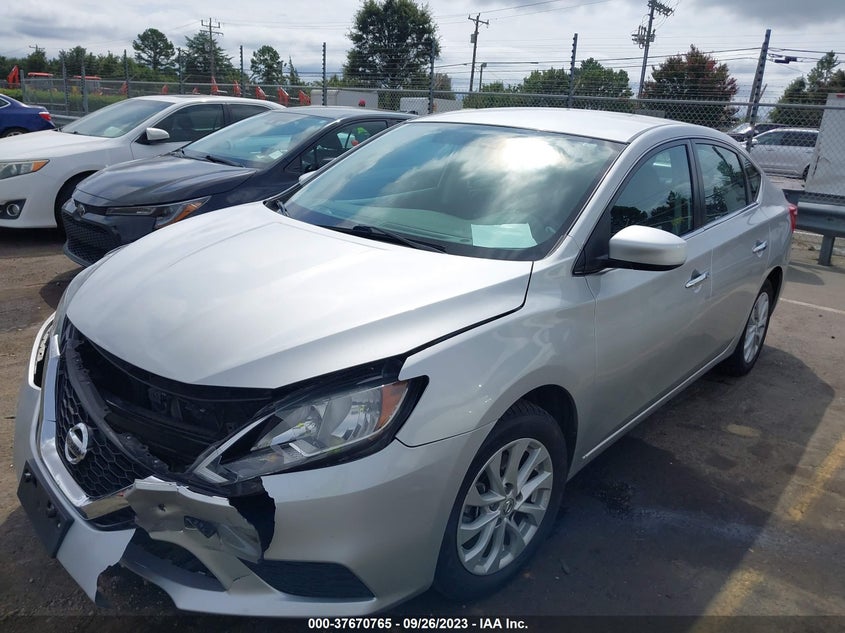 VIN 3N1AB7AP1KY342197 2019 NISSAN SENTRA SV