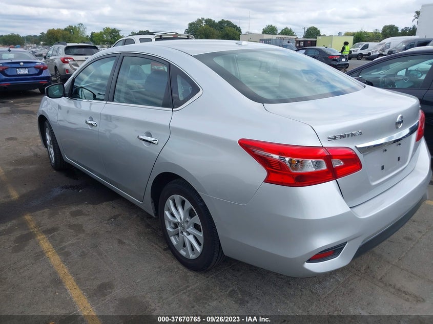 VIN 3N1AB7AP1KY342197 2019 NISSAN SENTRA SV