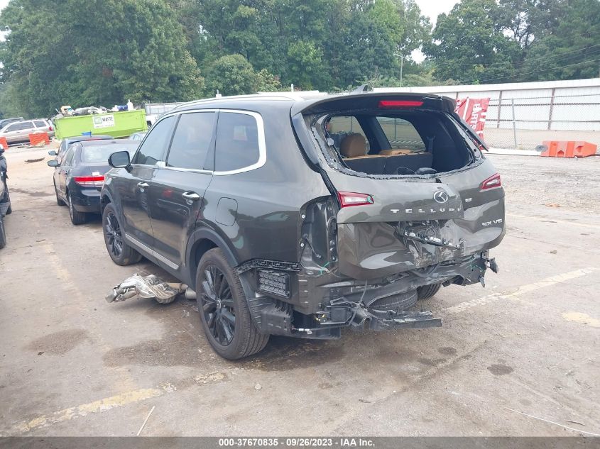 2021 KIA TELLURIDE SX - 5XYP54HC1MG135090