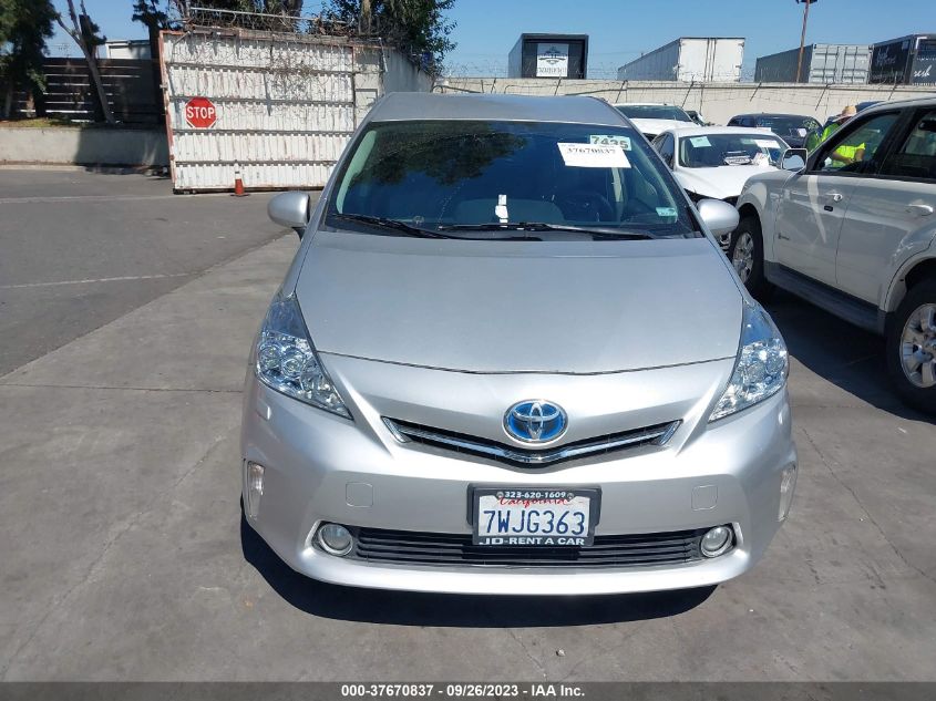 2013 TOYOTA PRIUS V TWO/THREE/FIVE - JTDZN3EU3D3275520
