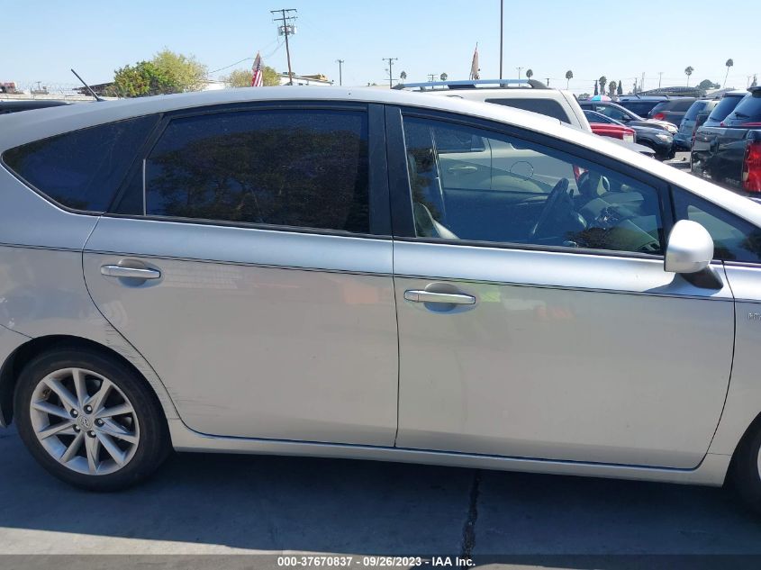2013 TOYOTA PRIUS V TWO/THREE/FIVE - JTDZN3EU3D3275520