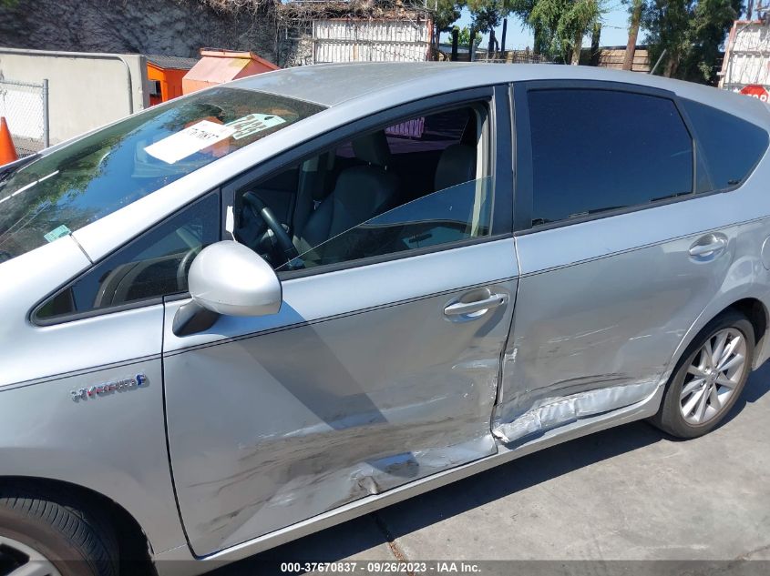 2013 TOYOTA PRIUS V TWO/THREE/FIVE - JTDZN3EU3D3275520