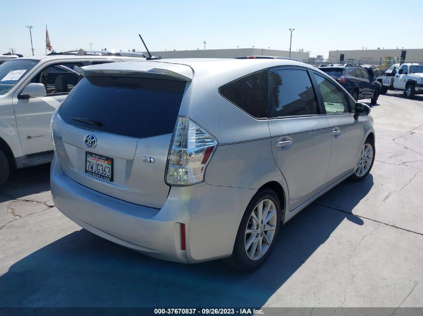 2013 TOYOTA PRIUS V TWO/THREE/FIVE - JTDZN3EU3D3275520