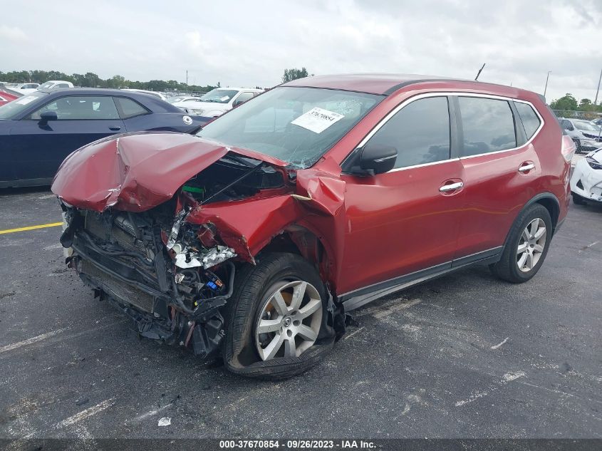 2015 NISSAN ROGUE S KNMAT2MT4FP541189