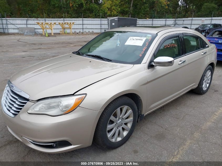 2013 CHRYSLER 200 LIMITED - 1C3CCBCG3DN580155