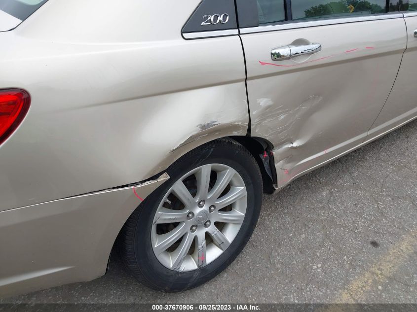 2013 CHRYSLER 200 LIMITED - 1C3CCBCG3DN580155
