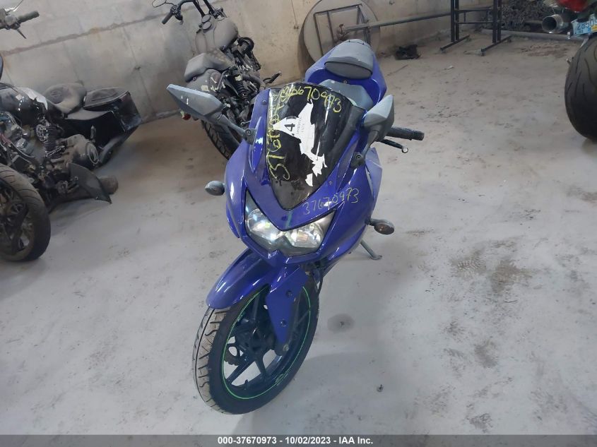 2009 KAWASAKI EX250 J - JKAEXMJ1X9DA49354