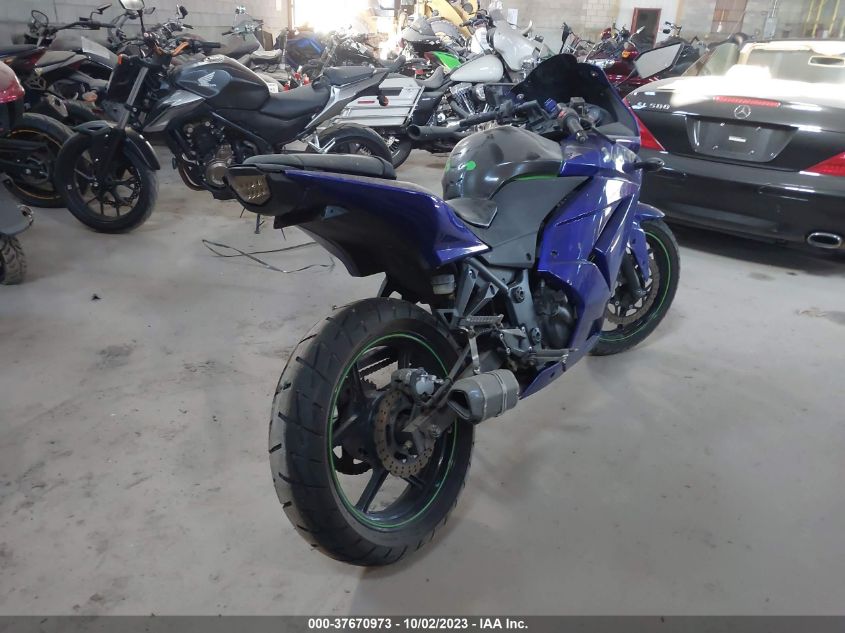 2009 KAWASAKI EX250 J - JKAEXMJ1X9DA49354