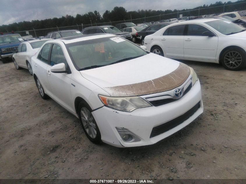 2014 TOYOTA CAMRY HYBRID LE/XLE/SE LIMITED EDITION - 4T1BD1FK2EU098701