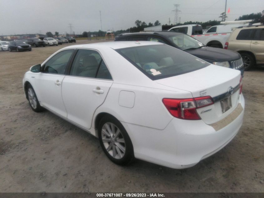2014 TOYOTA CAMRY HYBRID LE/XLE/SE LIMITED EDITION - 4T1BD1FK2EU098701