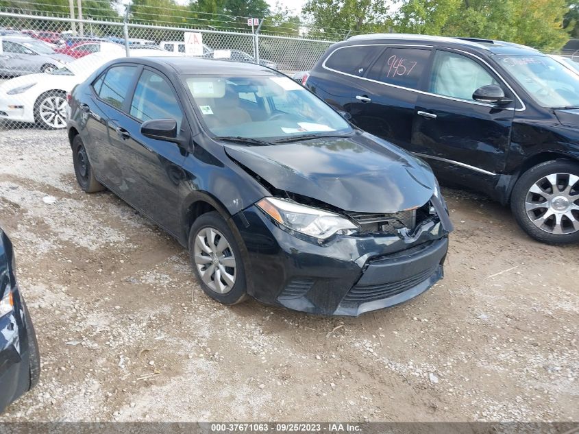 2014 TOYOTA COROLLA L/LE/S/S PLUS/LE PLUS - 5YFBURHE1EP124793