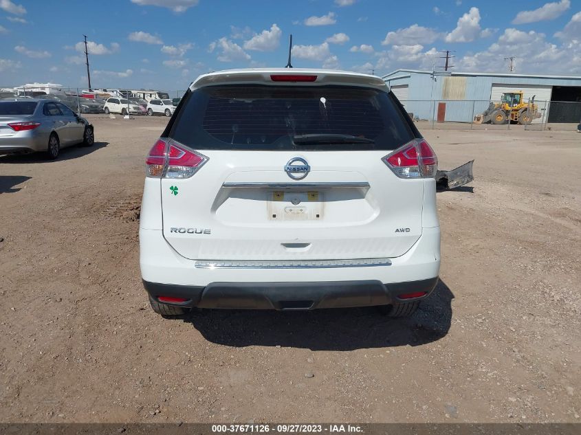 2016 NISSAN ROGUE S - KNMAT2MVXGP719495
