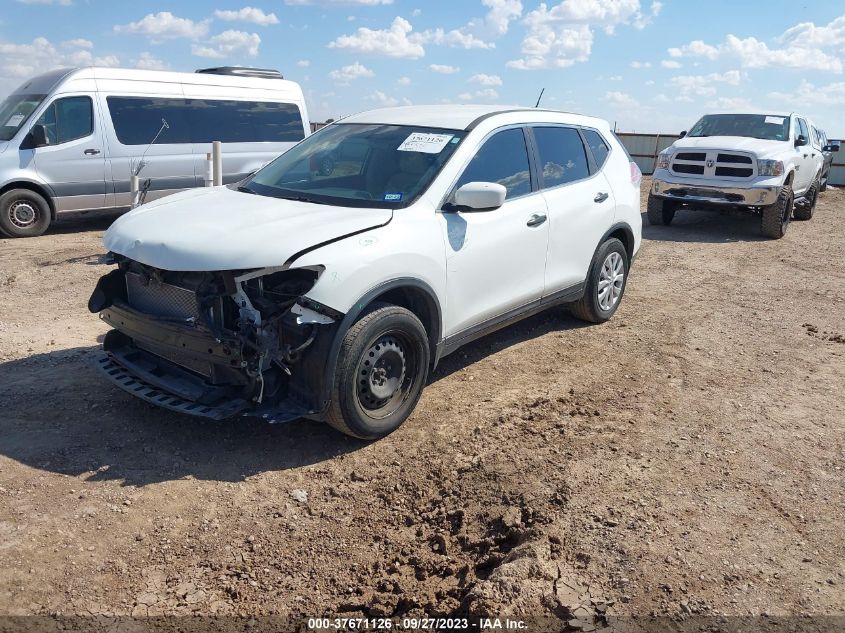 2016 NISSAN ROGUE S - KNMAT2MVXGP719495